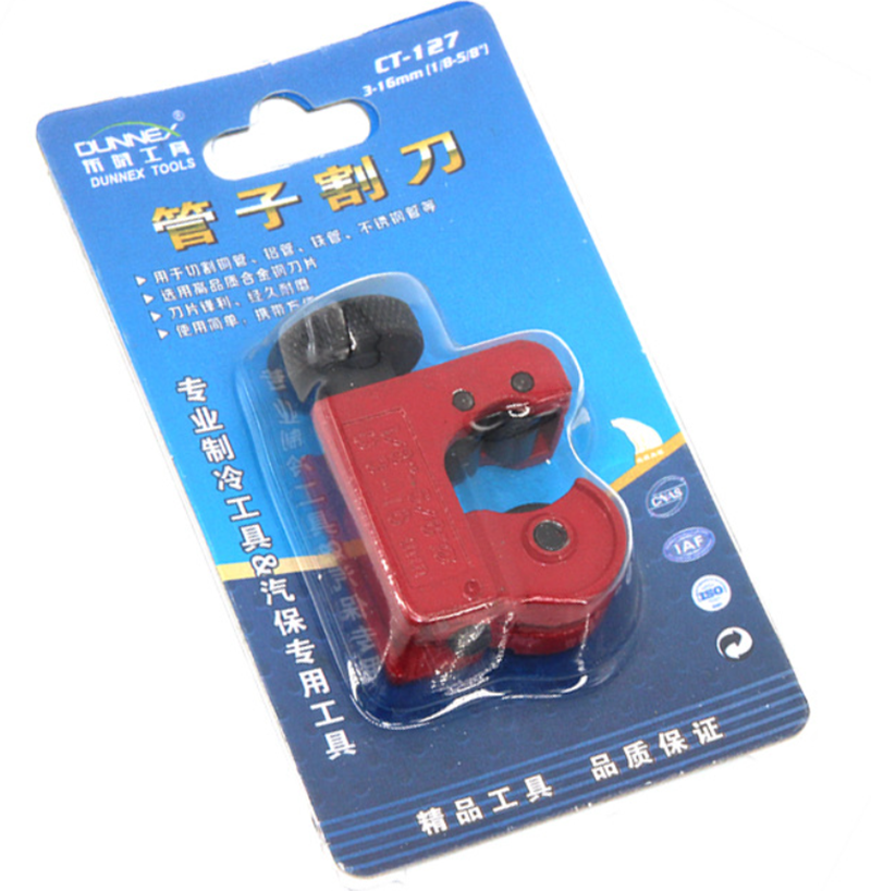 CT-127A Tube Cutter Range 1/8 - 5/8 Mini Cutter Cutting Copper Titanitnn ,Stainless Steel and Aluminum tubing