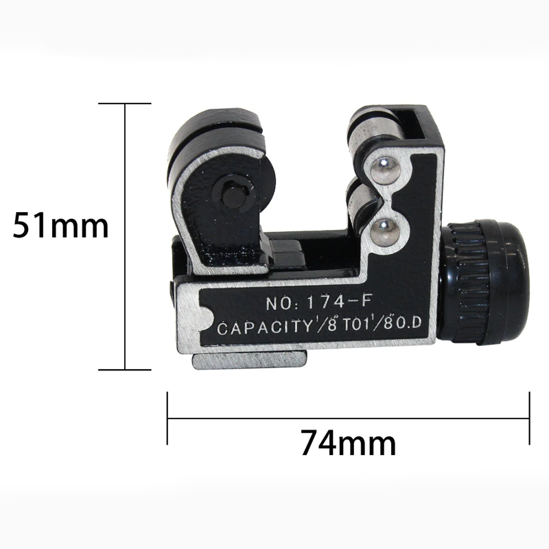 CT-174 Tube Cutter Range 1/8-1.1/8 Mini Cutter Cutting Copper Titanitnn ,Stainless Steel and Aluminum tubing