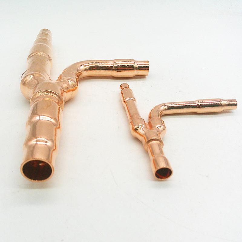 Refrigeration VRV System Air Conditioner Parts Y Branch Pipes  E-102SN