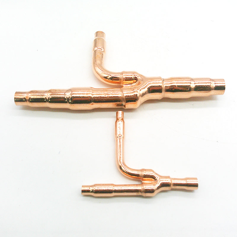 Refrigeration VRV System Air Conditioner Parts Y Branch Pipes  E-102SN
