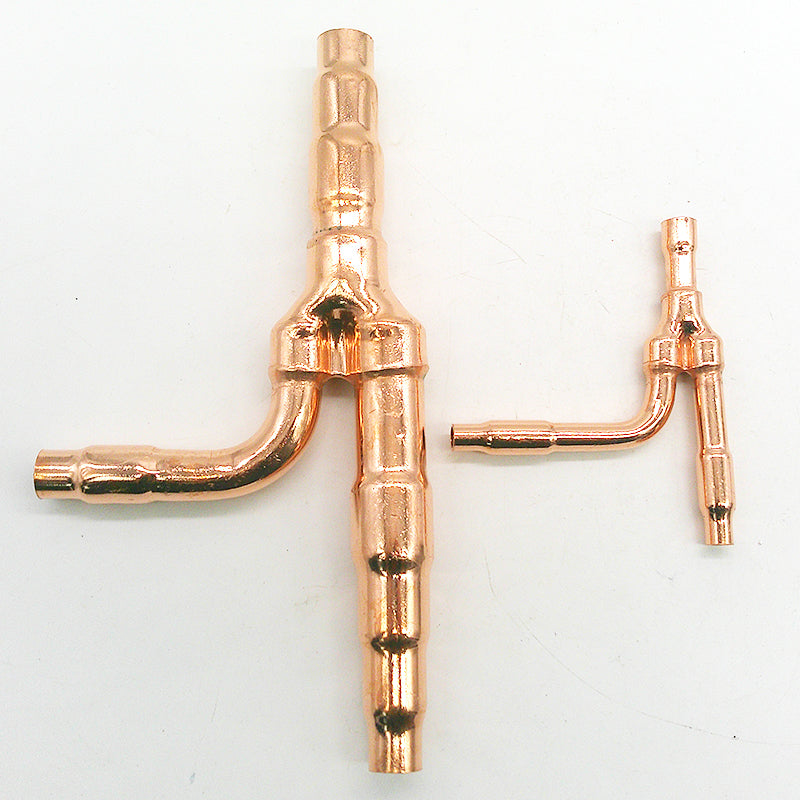 Refrigeration VRV System Air Conditioner Parts Y Branch Pipes  E-102SN