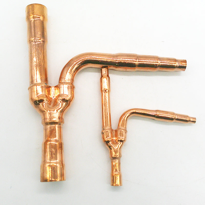 Refrigeration VRV System Air Conditioner Parts Y Branch Pipes  E-102SN