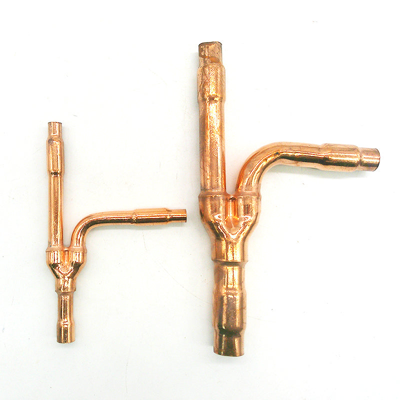 Refrigeration VRV System Air Conditioner Parts Y Branch Pipes  E-102SN