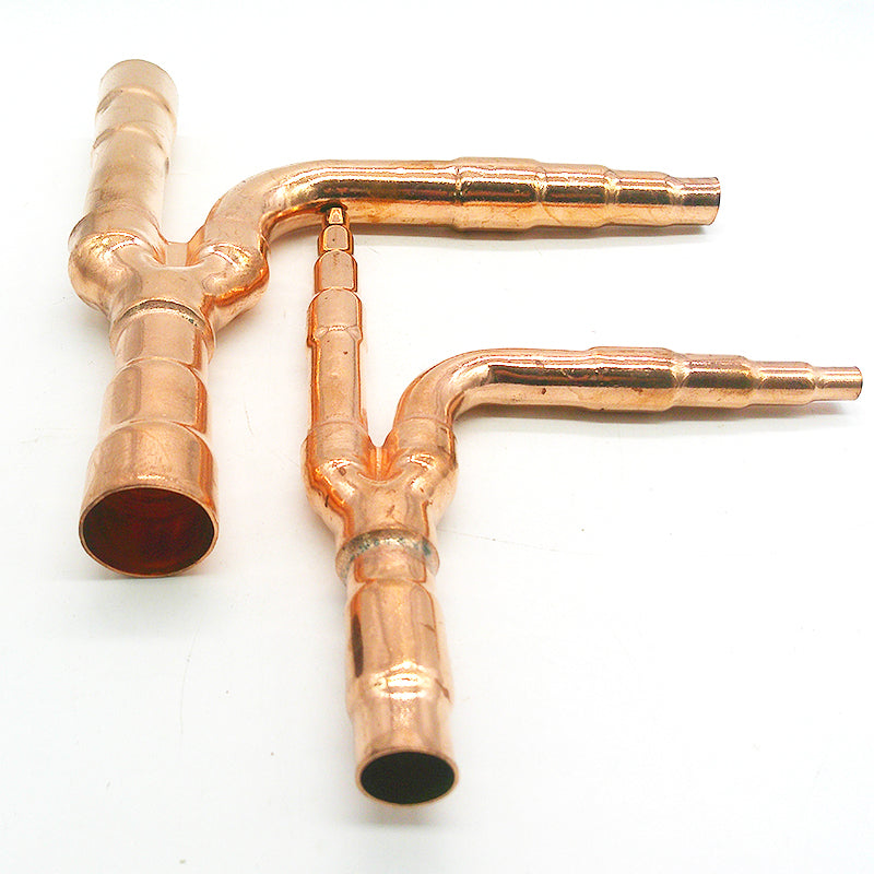 Refrigeration VRV System Air Conditioner Parts Y Branch Pipes  E-102SN