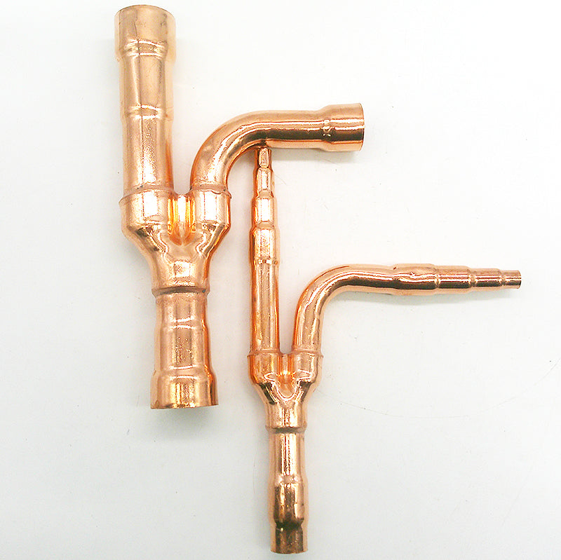 Refrigeration VRV System Air Conditioner Parts Y Branch Pipes  E-102SN