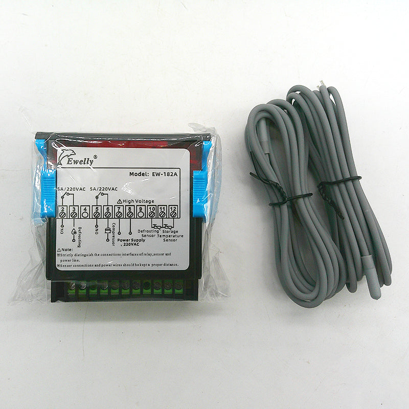 Ewelly Thermostat EW-182A temperature control switch control range -40 to +40 degree Used for Refrigerator , freezer ect