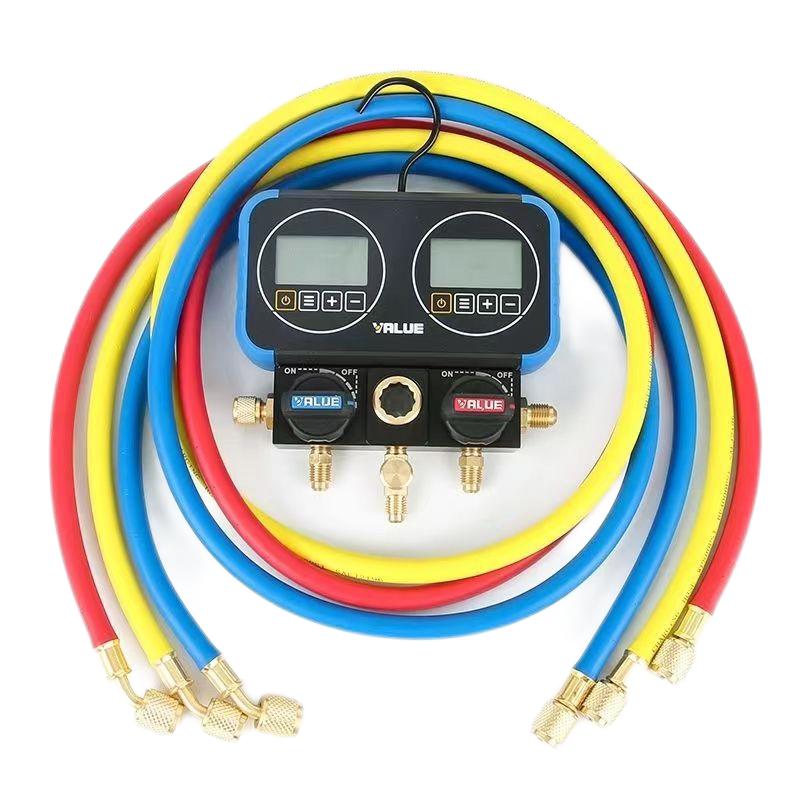 Refrigeration Dual Digital Gauge VRM2-0101I Value Brand English Vision 2 Way