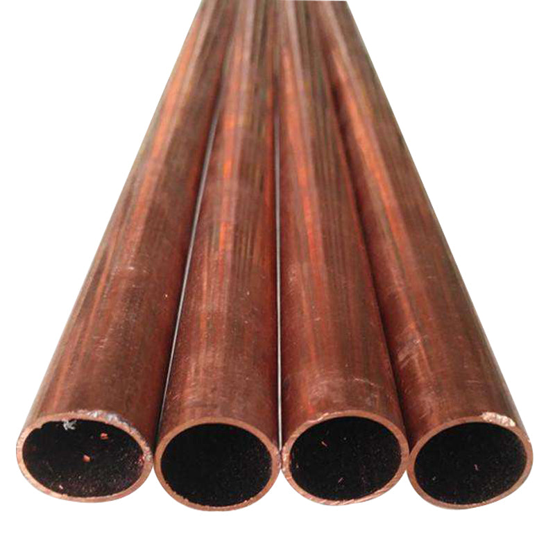 Refrigeration Straight Copper Tube Pipe 1/4 3/8 1/2 5/8 3/4 7/8 up to 3.5/8 L 3M Thickness Customized.