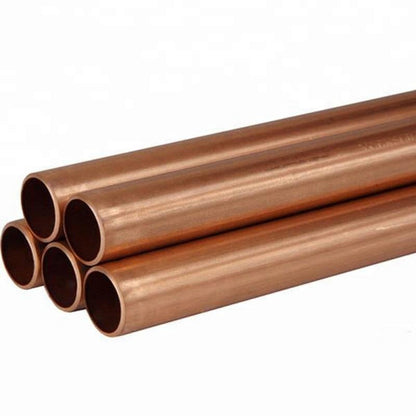 Refrigeration Straight Copper Tube Pipe 1/4 3/8 1/2 5/8 3/4 7/8 up to 3.5/8 L 3M Thickness Customized.