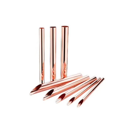 Refrigeration Straight Copper Tube Pipe 1/4 3/8 1/2 5/8 3/4 7/8 up to 3.5/8 L 3M Thickness Customized.