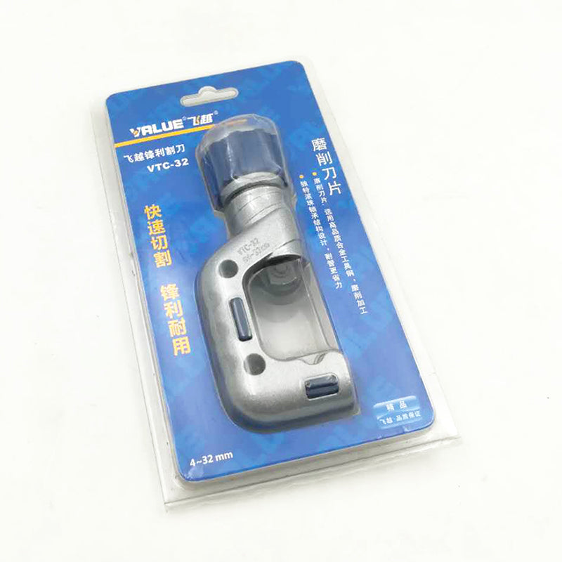 Value Tube Cutter VTC-32 Reamer Wheel Ball Bearing Cutting Tool Used to Copper Aluminum Tubes