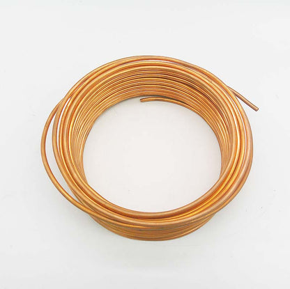 Refrigeration Copper Tubing Capillary 1.6 1.8 2.2 2.5, 3, 4, 5mm OD thickness 0.5mm Soft Coil Copper Tubing