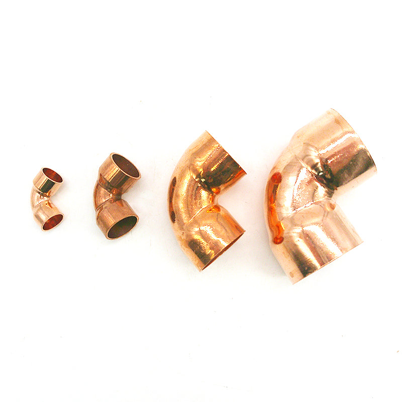 90 degrees Short Turn Sweat Elbow Copper Fittings, 1.5/8in