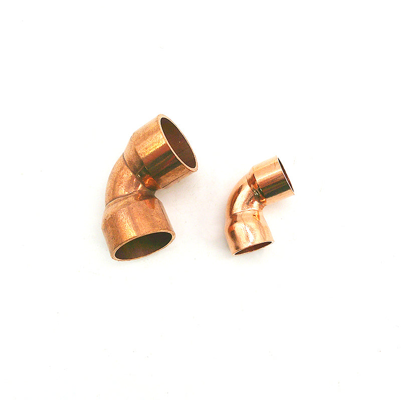 90 degrees Short Turn Sweat Elbow Copper Fittings, 1.5/8in