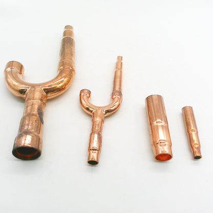 Wholesale Refrigerator Midea FGZHN-02 Copper Branch Pipe Y Joint for Air Conditioner with insolation cover