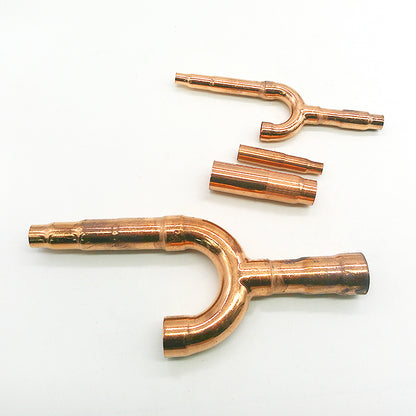 Wholesale Refrigerator Midea FGZHN-02 Copper Branch Pipe Y Joint for Air Conditioner with insolation cover