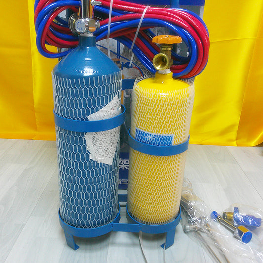 3L Oxygen Acetylene Cutting and Welding Kit Empty Cyinder With Torch gun and Hose