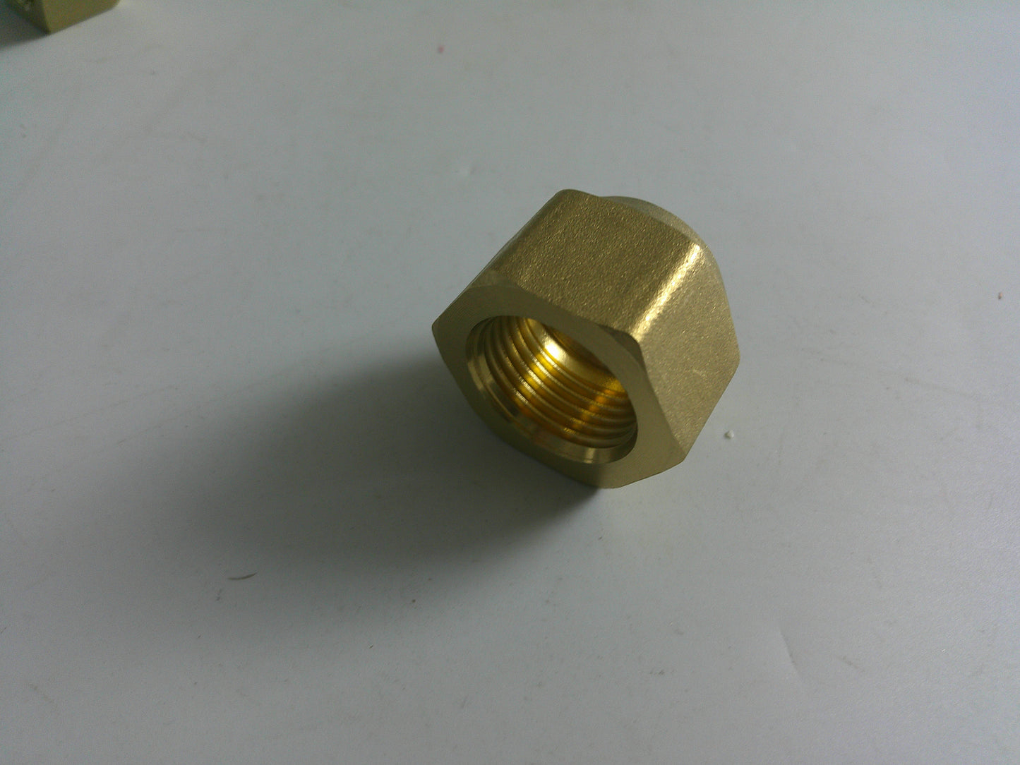 Refrigeration Brass Reducing Adapter Female Flare 1/2 X Male Flare 5/8 For HVAC