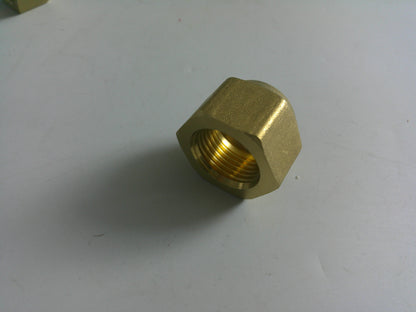 Refrigeration Brass Reducing Adapter Female Flare 1/2 X Male Flare 5/8 For HVAC