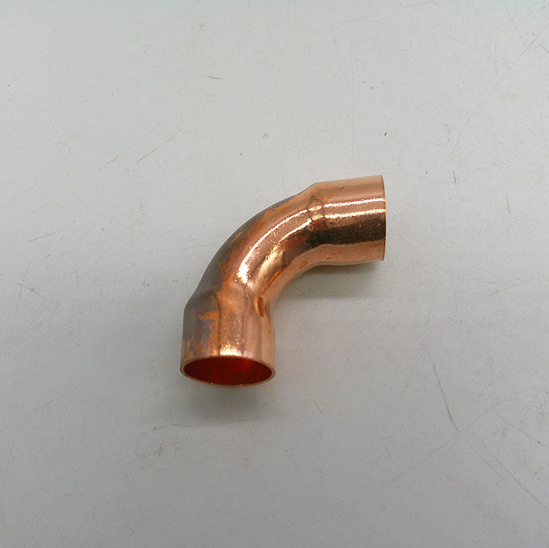 Copper Long Radius 90 Degree Elbow 32mm ID 1.1/4in CXC For Refrigeration