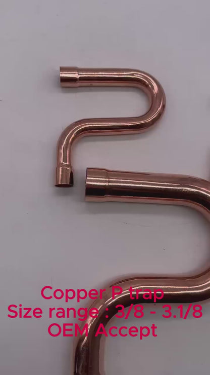 P-Trap/Copper fitting pipe fittings for refrigeration parts and air-conditioner parts